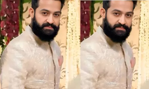 ఎన్టీఆర్ లుక్.. వైల్డ్ ఫ్లాష్ బ్యాక్ కోసమేనా..?