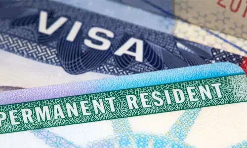 గ్రీన్‌కార్డ్‌కు అడ్డంకి.. భర్త గతం భార్య కలను కడతేర్చిందా?