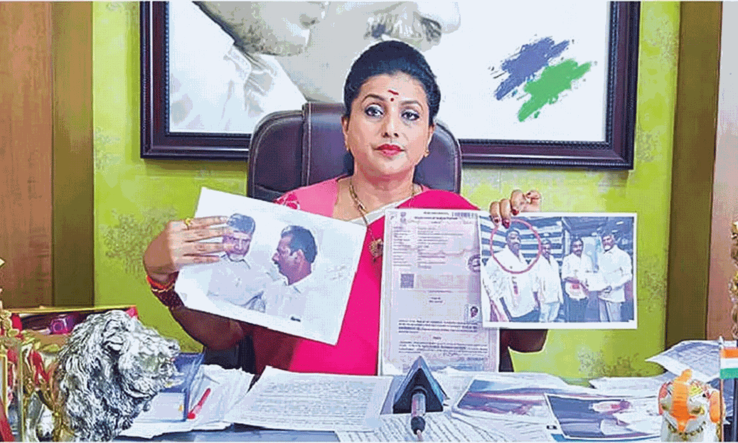 ‘NDA- నారా నకిలీ డిస్టలరీస్’ రోజా కొత్త అర్థాలు