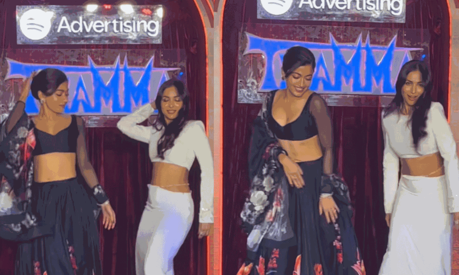 రష్మిక ఎక్స్ప్రెషన్స్.. మలైకా డాన్స్.. అదిరిపోయిందిగా!