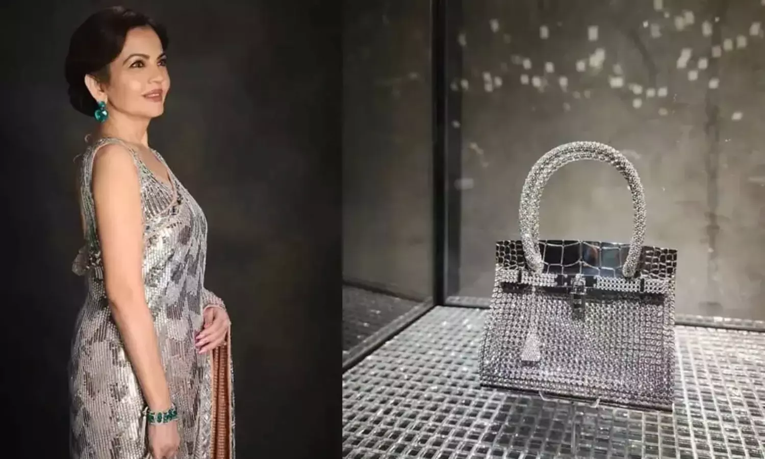 రూ.15 కోట్ల హ్యాండ్‌ బ్యాగ్‌తో...!