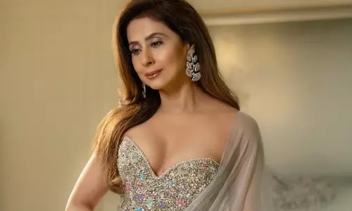 Urmila Matondkar Dazzles in Glitter and Glamour at Diwali Bash