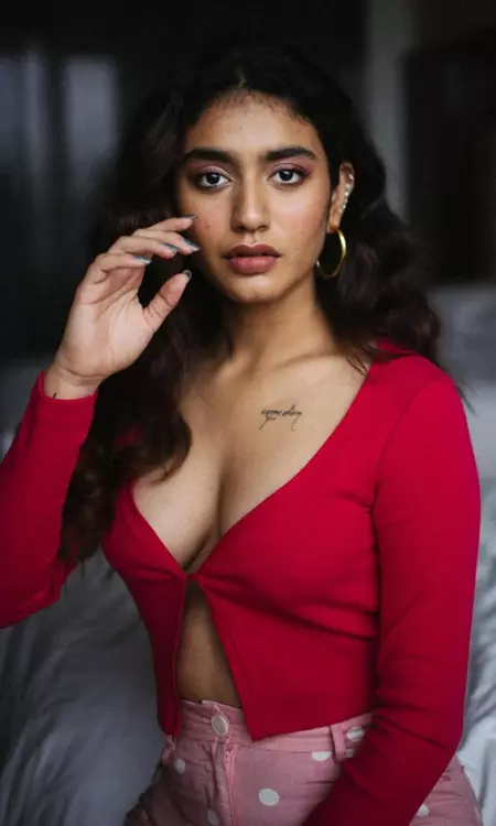 Priya Prakash Varrier Turns Up the Glam in Bold Chic Style