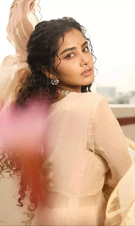 Anupama Parameswaran in Pastel Elegance