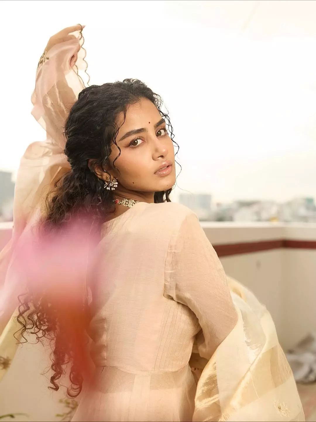 Anupama Parameswaran in Pastel Elegance