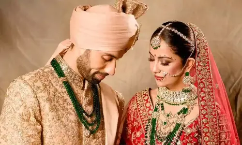 Controversy On Marriage Dress: Young Heroine Responds!