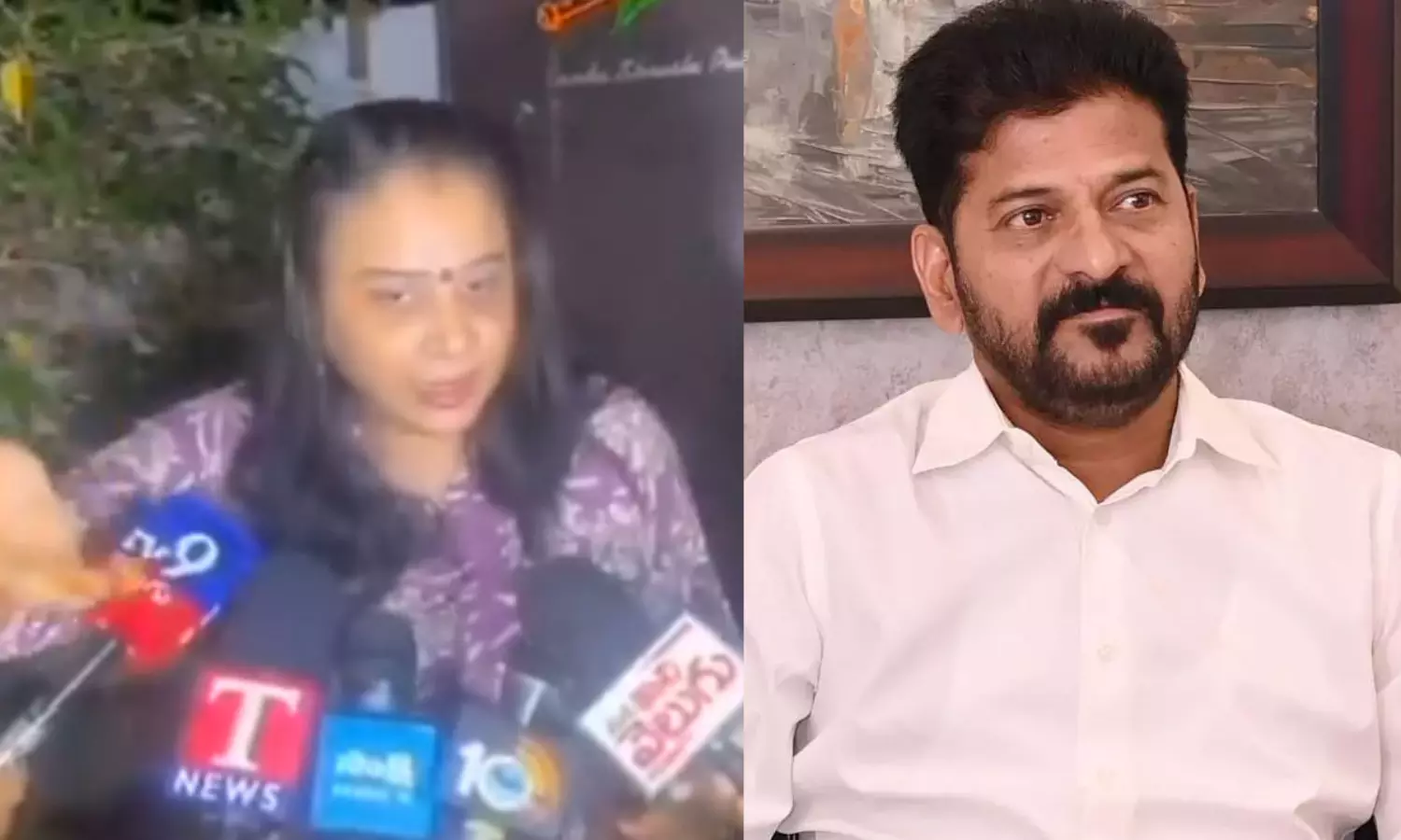 కాంగ్రెస్లో పెను ప్రకంపనలు: కొండా – పొంగులేటి వివాదంలో సీఎం రేవంత్ రెడ్డి పేరు! కాంగ్రెస్లో పెను ప్రకంపనలు: కొండా – పొంగులేటి వివాదంలో సీఎం రేవంత్ రెడ్డి పేరు!