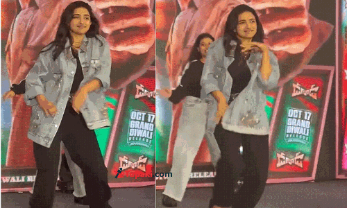 స్టేజ్ పై అదరగొట్టేసిన డ్యూడ్ బ్యూటీ.. ఆ స్టెప్స్ ఏంటి గురూ!