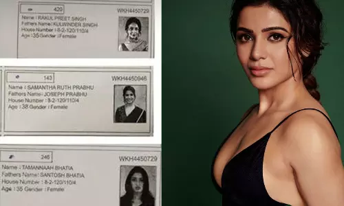 జూబ్లీహిల్స్ ఓటర్స్ లిస్ట్ లో తమన్నా,సమంత, రకుల్.. ఈసీ సీరియస్!