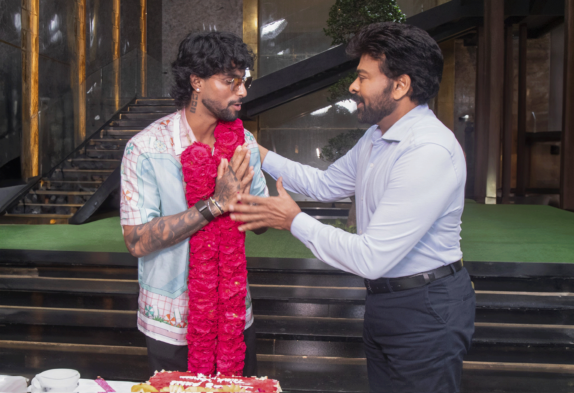 Chiranjeevi celebrates Tilak Varmas incredible efforts Chiranjeevi celebrates Tilak Varmas incredible efforts