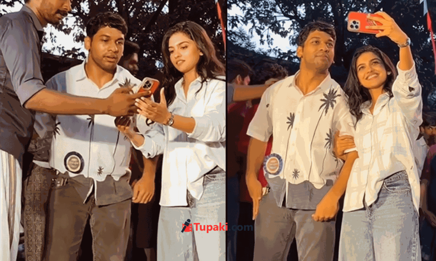 ప్రేమలు బ్యూటీ బంగారం లాంటి మనసు.. వీడియా వైరల్..!