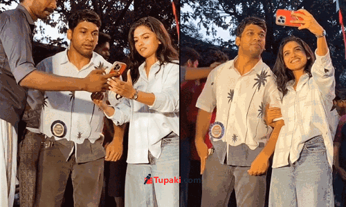 ప్రేమలు బ్యూటీ బంగారం లాంటి మనసు.. వీడియా వైరల్..!