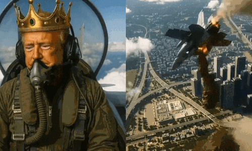 ఈ ట్రంప్ మారడా? నిరసనకారులపై ‘ఏఐ’ వీడియోలతో బురద