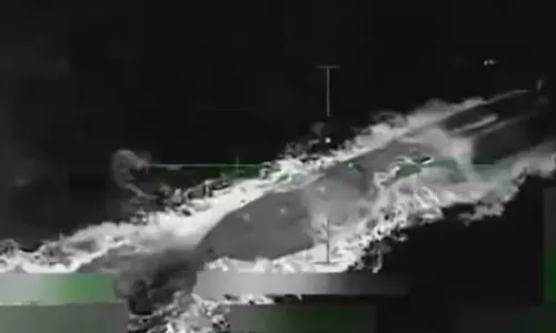 సముద్రం లోపల నుంచి జలాంతర్గామిలో డ్రగ్స్ రవాణా.. గురిచేసి కొట్టిన అమెరికా