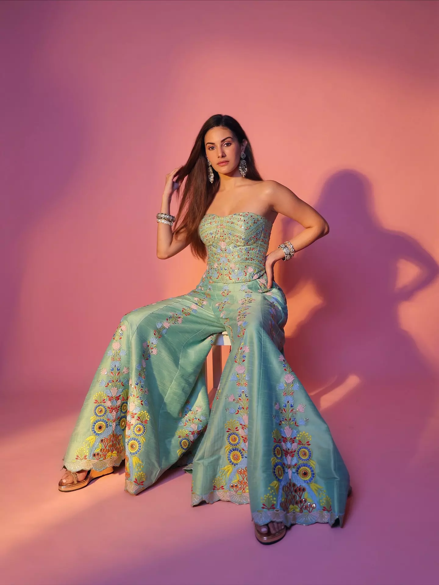 Amyra Dastur’s Slays in Pastel Shades