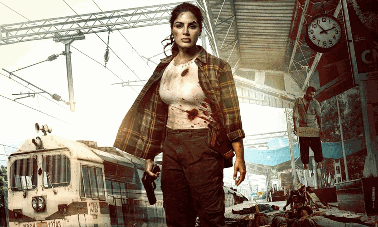 ది బ్లాక్ గోల్డ్: విరూపాక్ష బ్యూటీ హై వోల్టేజ్ యాక్షన్ మోడ్