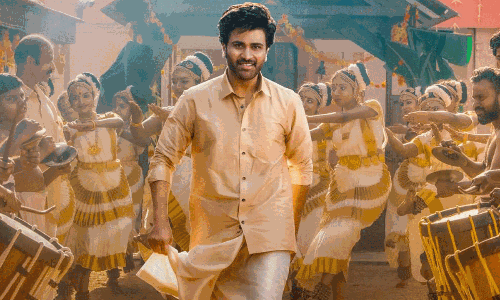 రేసులో ఉన్నానంటూ పోస్టర్ తో చెప్పేశాడుగా..!