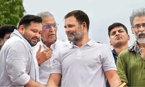 రాహుల్ కి షాకిచ్చిన ఆర్జేడీ...చీలిన ఘట్ బంధన్