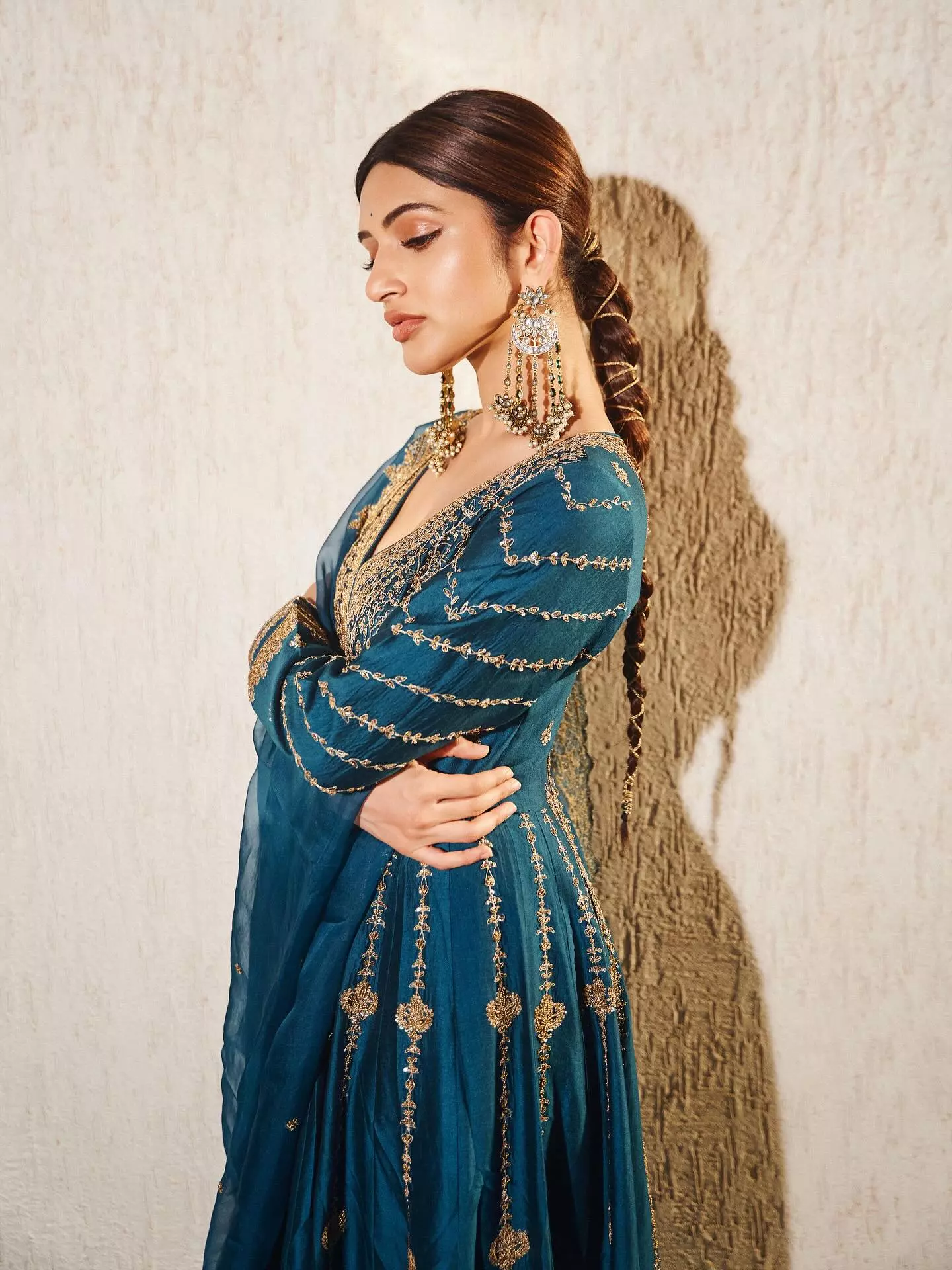Sreeleela Glows in Festive Blue