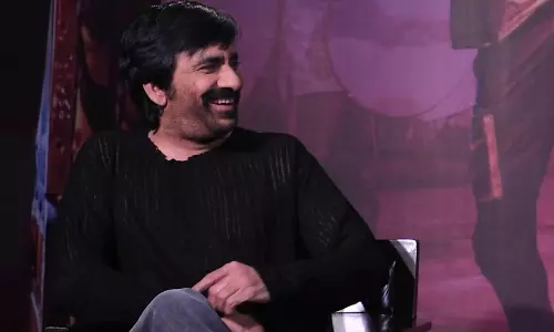 మాస్ రాజా బిరుదు ఆయ‌నిచ్చాడా?