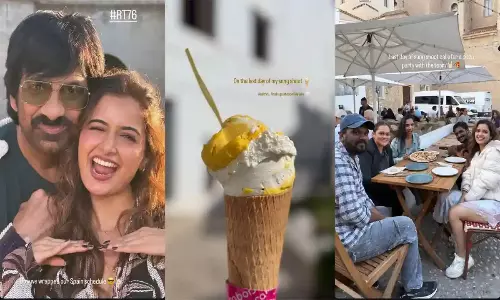 మాస్ మహారాజా... మూడు నెలలు నిండకుండానే..!