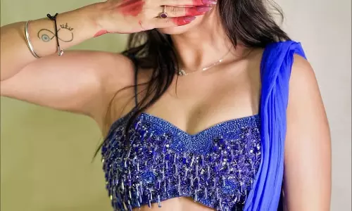 Rose Sardana Stoles Hearts in Blue