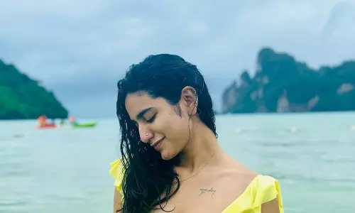 Priya Prakash Varrier Looks AWE in Yellow Priya Prakash Varrier Looks AWE in Yellow