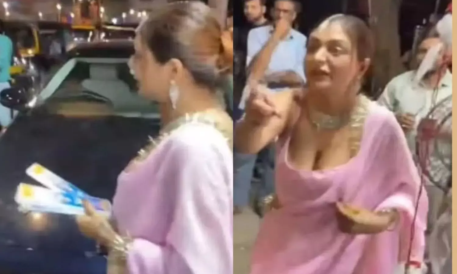 దుకాణం ముందు ట‌పాకాయలా పేలిన అందాల యూట్యూబ‌ర్