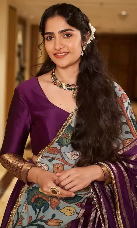 Rukmini Vasanth Slays The Traditional Look