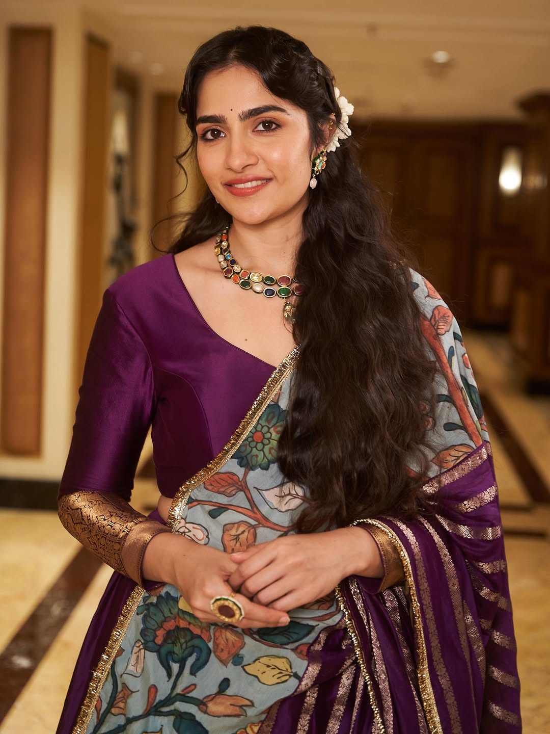 Rukmini Vasanth Slays The Traditional Look