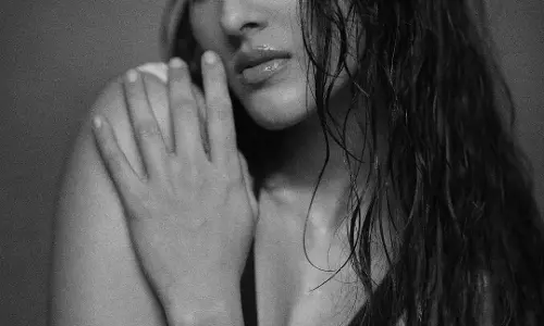 Simrat Kaur Stuns In Black And White Photoshoot