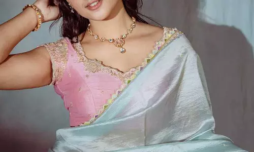 Ritika Nayak Stuns In Saree Photos