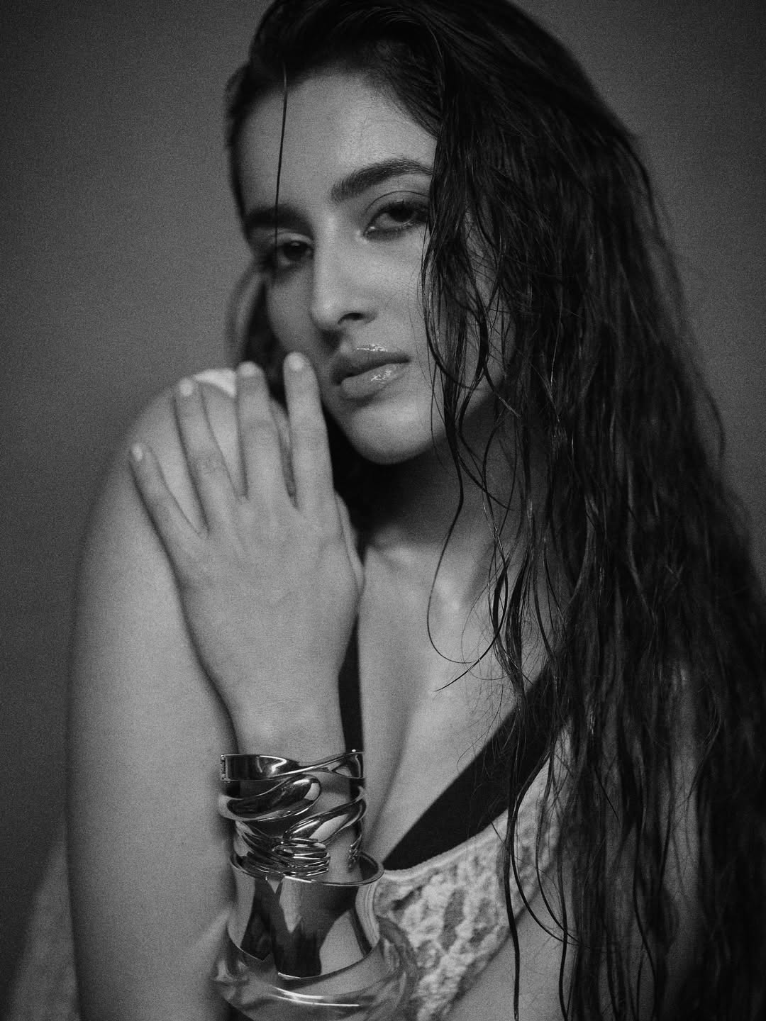 Simrat Kaur Stuns In Black And White Photoshoot Simrat Kaur Stuns In Black And White Photoshoot