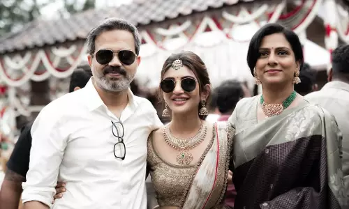 Sreeleela and Prashanth Neel Shines in Traditional Look at Bhuvan Gowda’s Wedding – Pics Go Viral