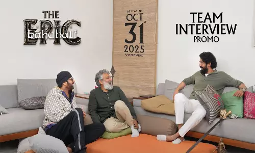 బాహుబలి కోసం మళ్లీ కలిశారు.. జక్కన్న, ప్రభాస్, రానా చెప్పిన సీక్రెట్స్!