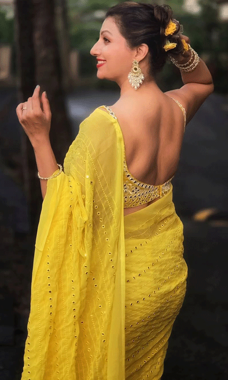 When Tradition Meets Charm - Saree Magic by Hamsa Nandini