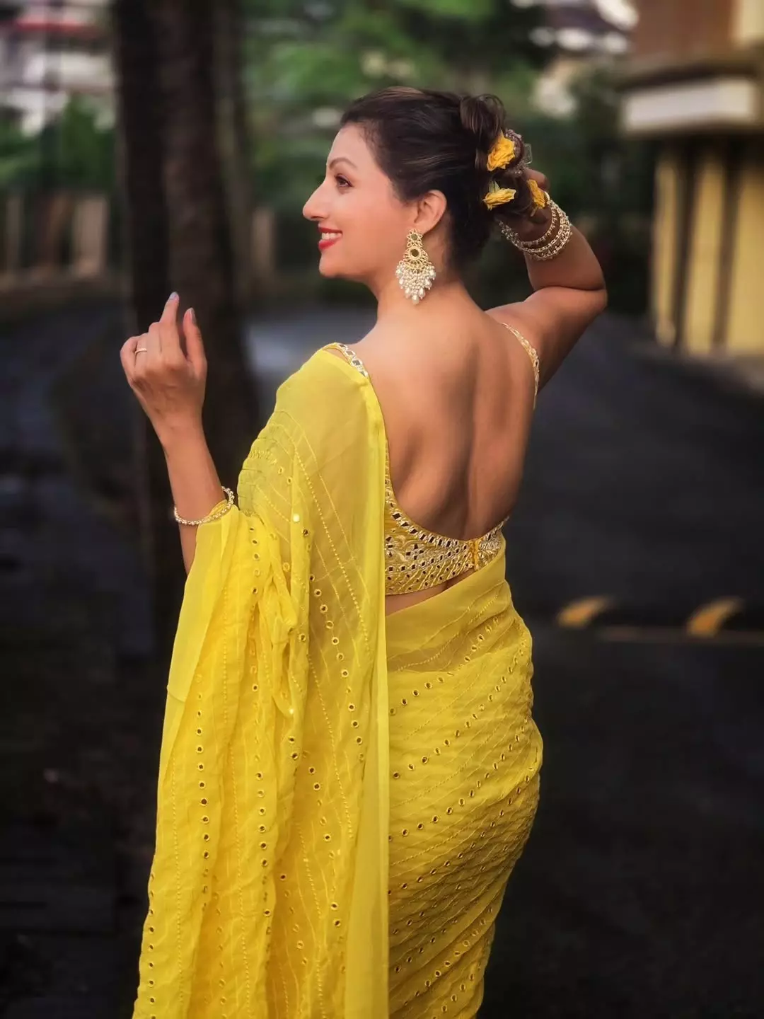 When Tradition Meets Charm - Saree Magic by Hamsa Nandini