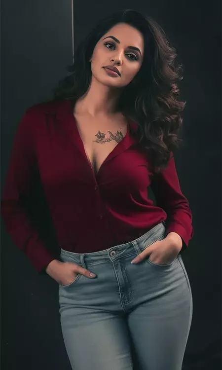 Jyothi Poorvaj Lights Up Your Day In Simple Denims