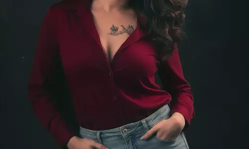 Jyothi Poorvaj Lights Up Your Day In Simple Denims