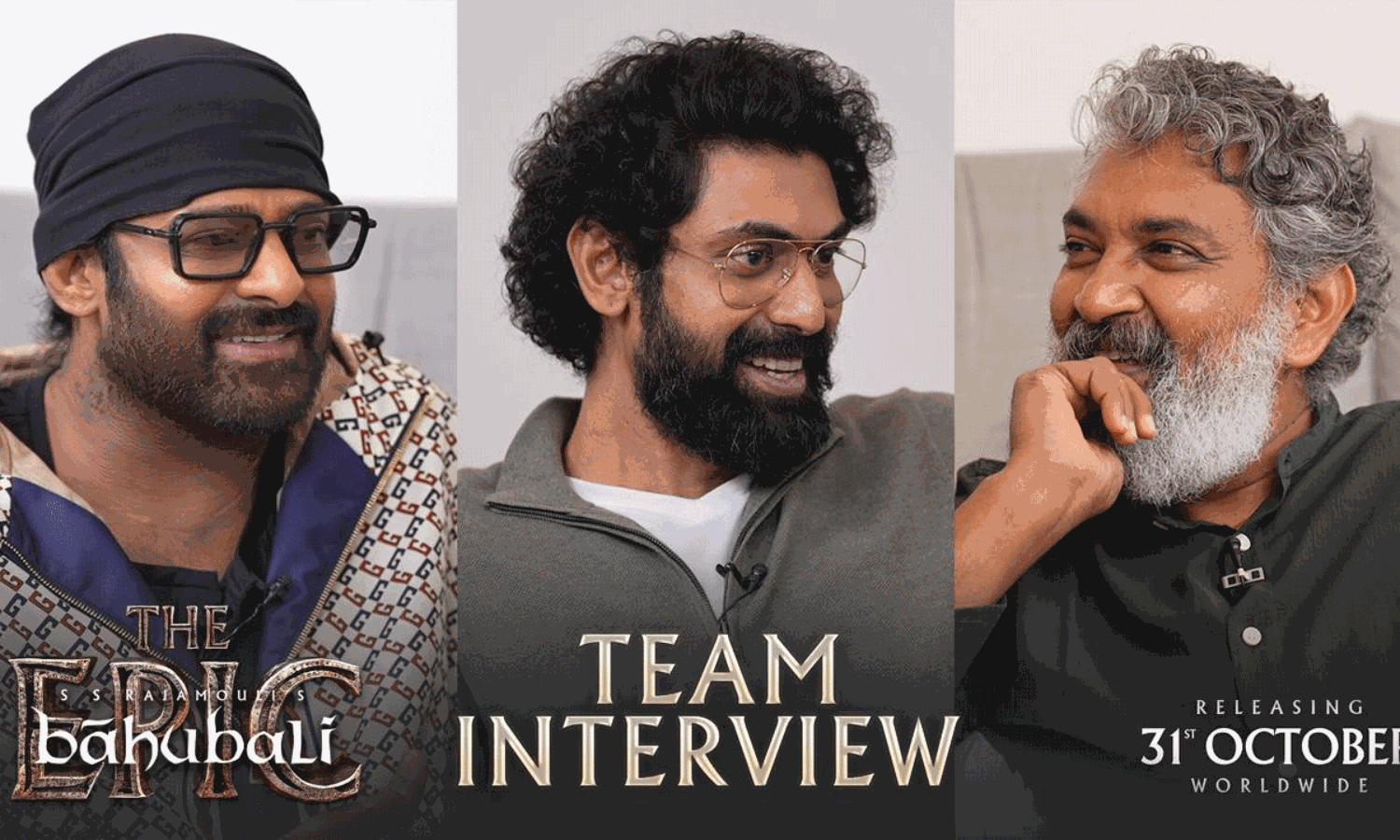 ట్రెండింగ్ వీడియోస్ :  బాహుబలి టీమ్ గలగలా.. గంట ఇంటర్వ్యూలోని ఇంపార్టెంట్ హైలైట్స్!