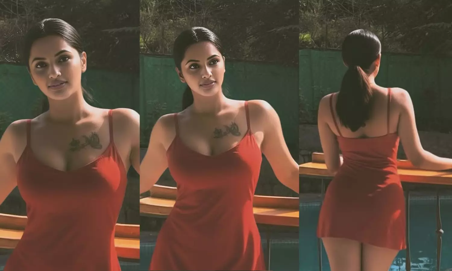 చిట్టి డ్రెస్లో టెలివిజన్ నటి.. అందాల సెగలు చిట్టి డ్రెస్లో టెలివిజన్ నటి.. అందాల సెగలు