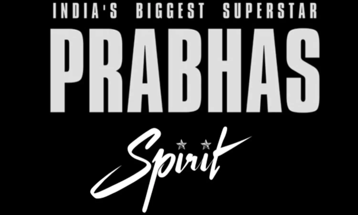 స్పిరిట్.. ఇది నిజమేనన్నమాట..