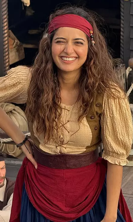 Ashika Ranganath Dazzles in Her Rustic Pirate-Inspired Look
