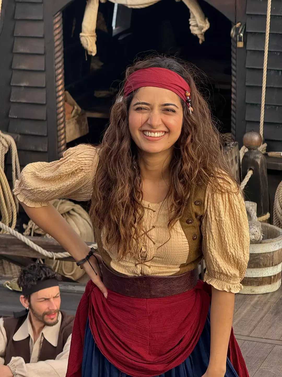 Ashika Ranganath Dazzles in Her Rustic Pirate-Inspired Look Ashika Ranganath Dazzles in Her Rustic Pirate-Inspired Look