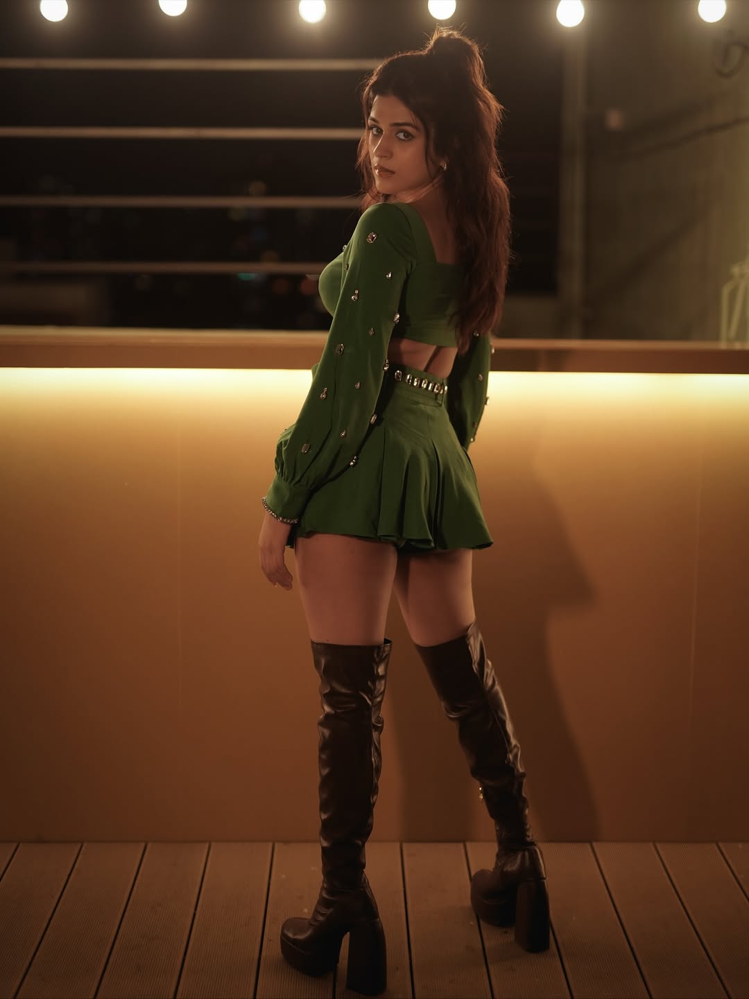 Shraddha Das Shares Striking Pic in Green