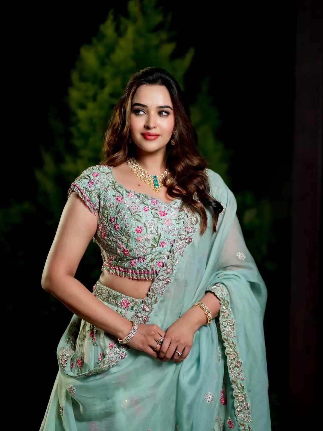 Pujitaa Ponnada Stuns In Elegant Outfit Pujitaa Ponnada Stuns In Elegant Outfit