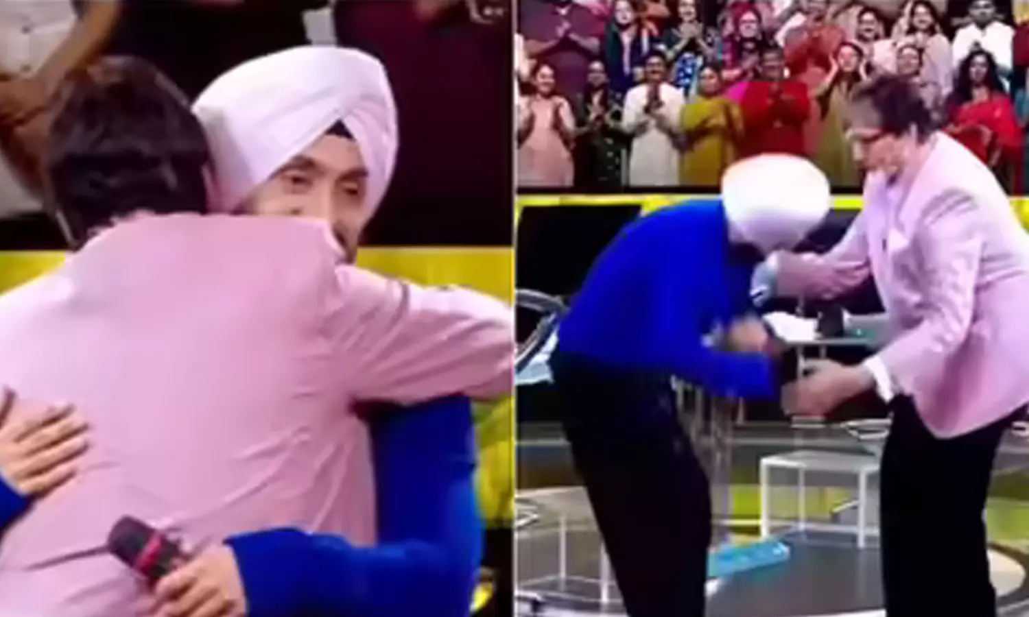 అమితాబ్ పాదాలకు నమస్కరిస్తే.. బెదిరింపులా? అమితాబ్ పాదాలకు నమస్కరిస్తే.. బెదిరింపులా?