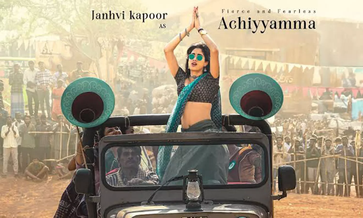 పెద్ది జాన్వీ లుక్.. పక్కా మాస్ క్యారెక్టర్