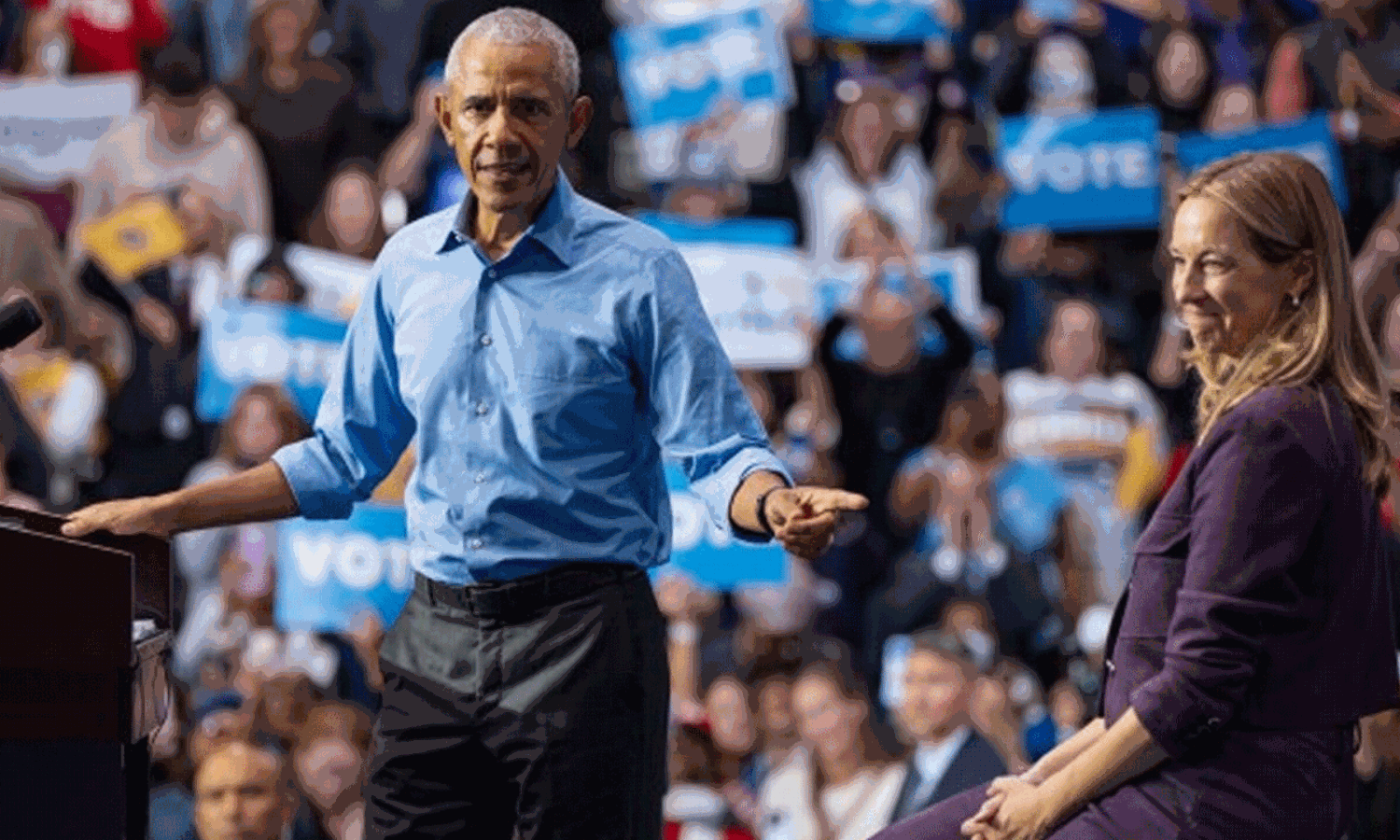 వైట్‌హౌజ్ పిచ్చితనాన్ని ప్రదర్శిస్తోంది: ఒబామా