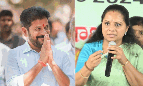 కవిత వెనుక రేవంత్ రెడ్డి ఉన్నాడా?